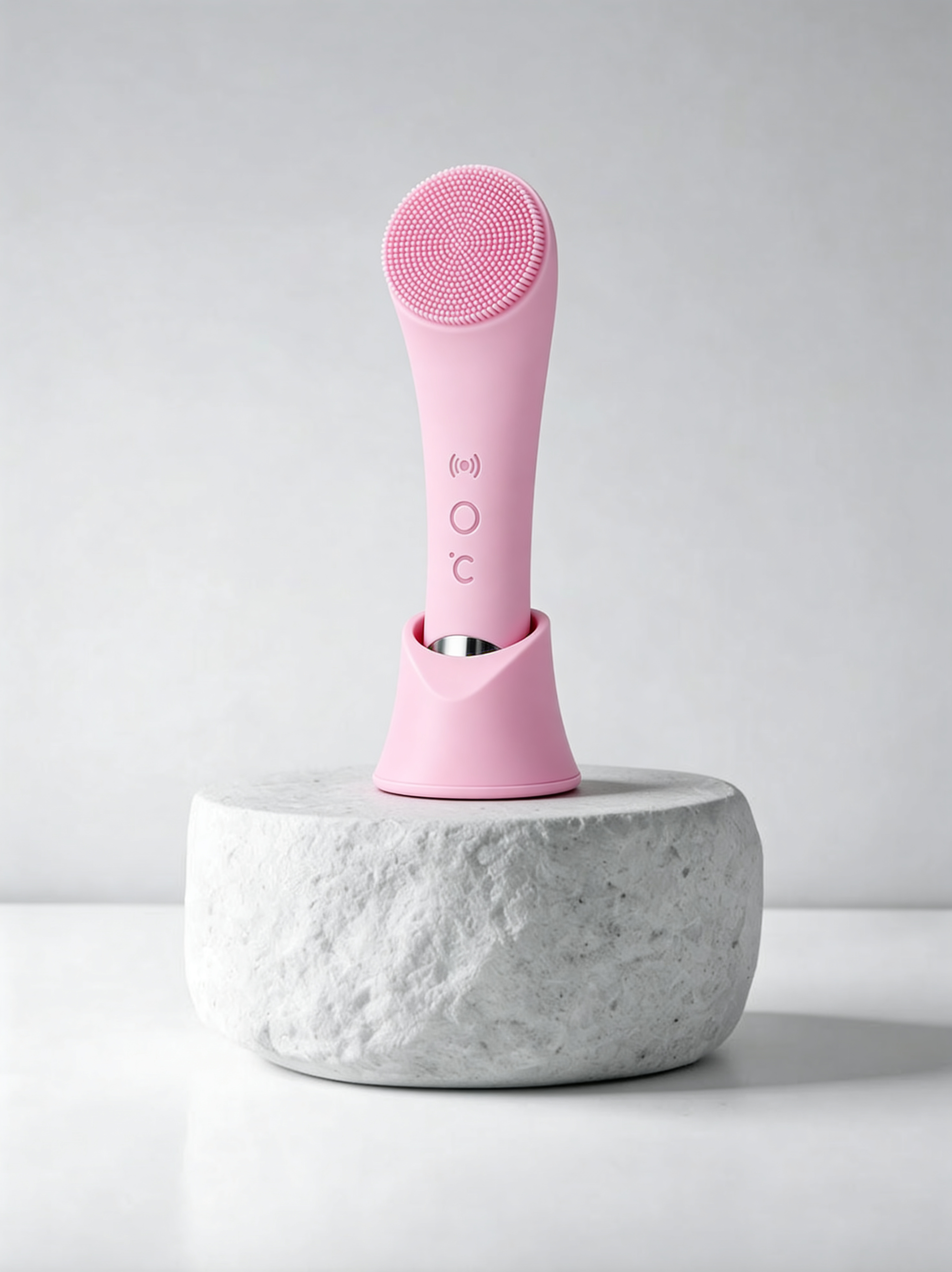 Nuvrela™ Cepillo Sónico de Limpieza Facial + Función de Calentamiento