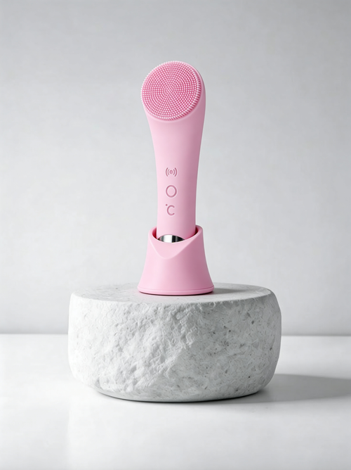 Nuvrela™ Cepillo Sónico de Limpieza Facial + Función de Calentamiento