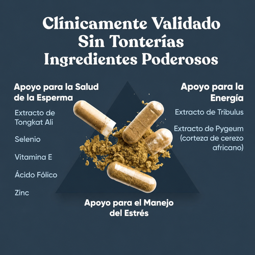 Nuvrela™ Apoyo a la fertilidad MASCULINA