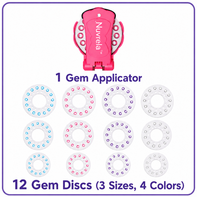 Nuvrela™ Rhinestone Hair Applicator (Sticks Anywhere)