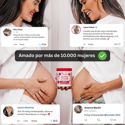Nuvrela™ Fórmula para el Embarazo y la Fertilidad con SOP/PCOS (Inositol + Vitaminas)