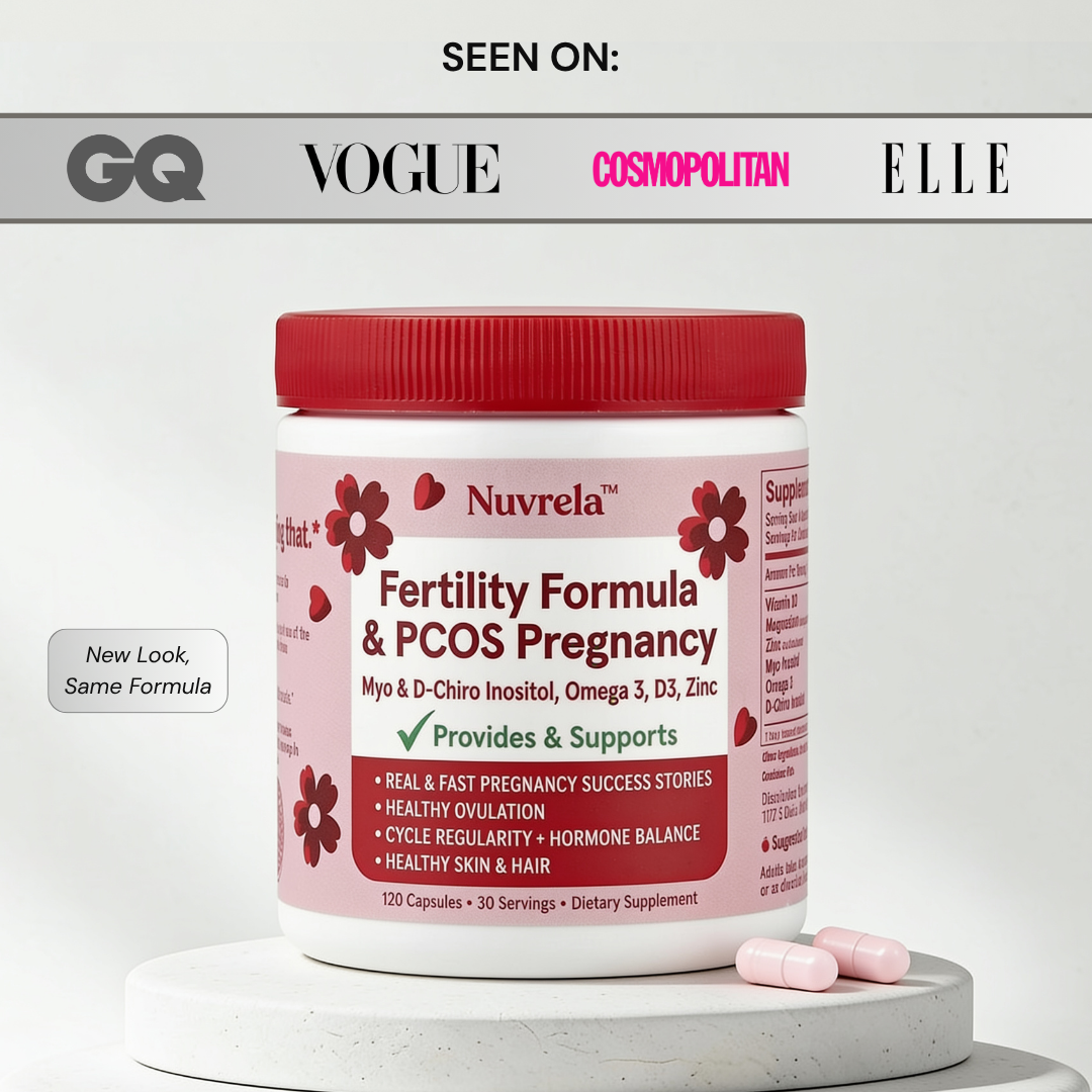 Nuvrela™ Fertility Formula & PCOS Pregnancy (Inositols + Vitamins) SUBSCRIPTION