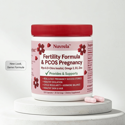 Nuvrela™ Fertility Formula & PCOS Pregnancy (Inositols + Vitamins)