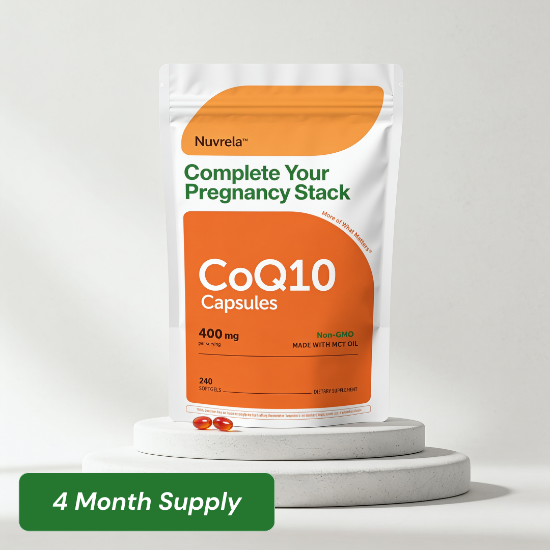 Nuvrela™ CoQ10 — Complete Your Pregnancy Stack