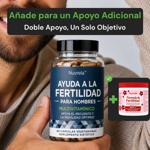 Nuvrela™ Apoyo a la fertilidad MASCULINA