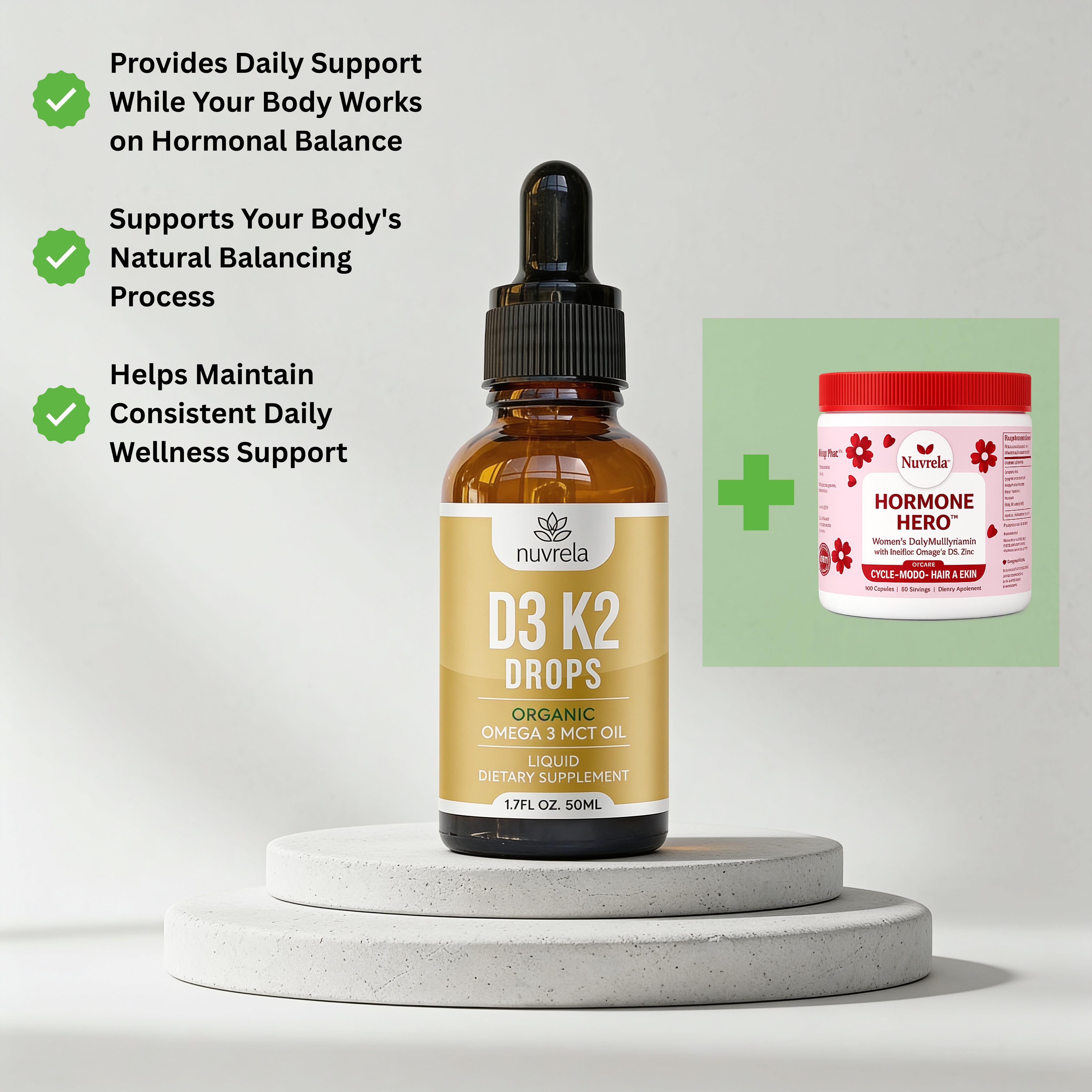 Nuvrela™ Companion Oral Drops - Organic