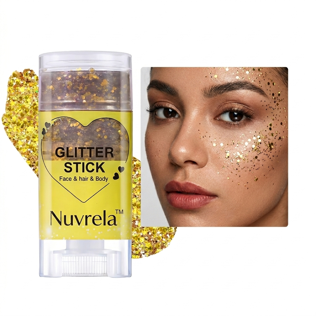Nuvrela™ Glitter Stick (Face, Body & Hair)
