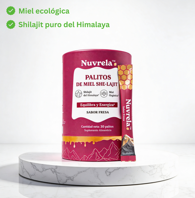 Nuvrela™ Sticks de Miel Fresa Multimineral | Bienestar de la Intimidad, Equilibrio Hormonal y Energía