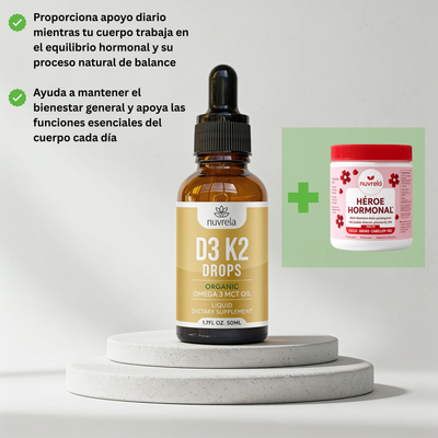 Nuvrela™ Gotas Orales Complementarias de Nutrientes